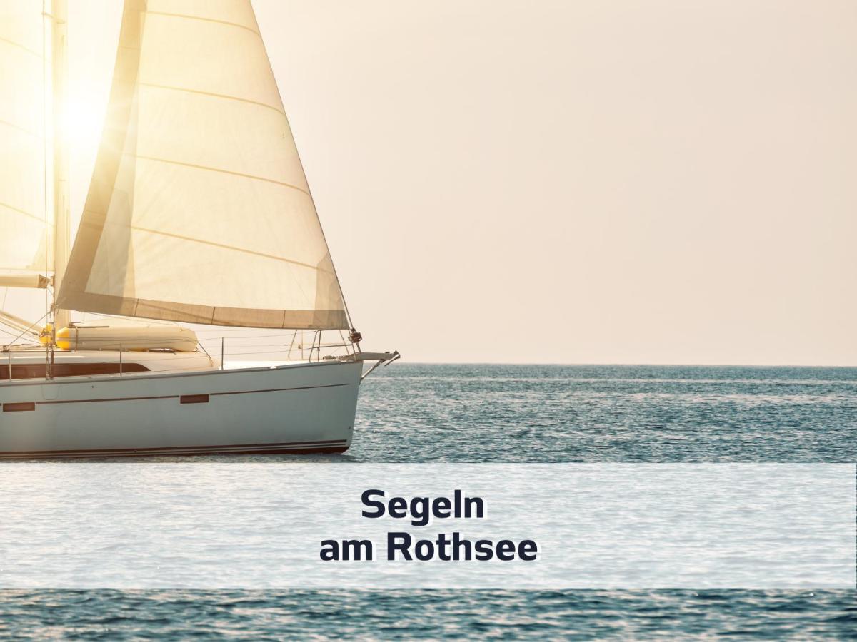 Ferienhaus Rothsee-Oase Ideale Ausgangslage Mit Tollem Ausblick, Sauna Und Privatem Garten Roth  Bagian luar foto