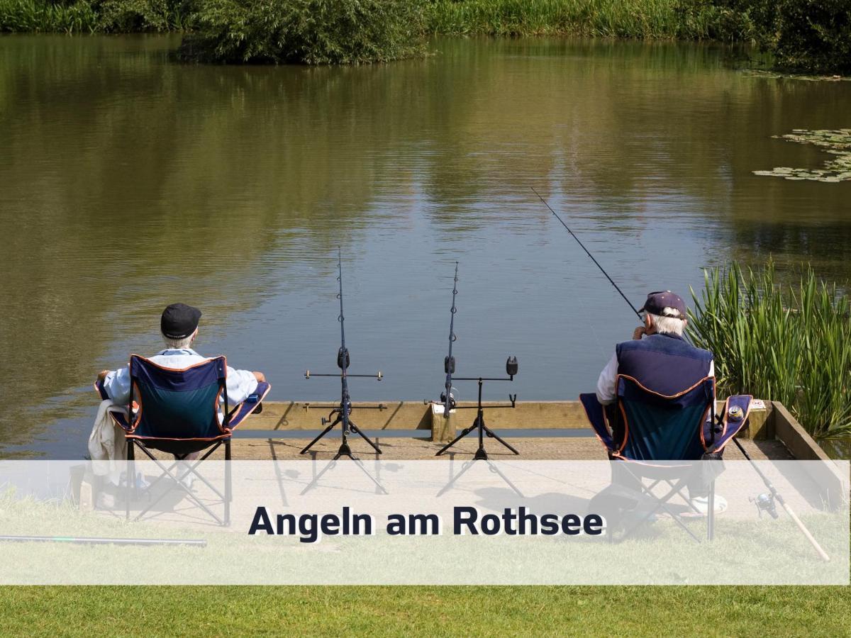Ferienhaus Rothsee-Oase Ideale Ausgangslage Mit Tollem Ausblick, Sauna Und Privatem Garten Roth  Bagian luar foto