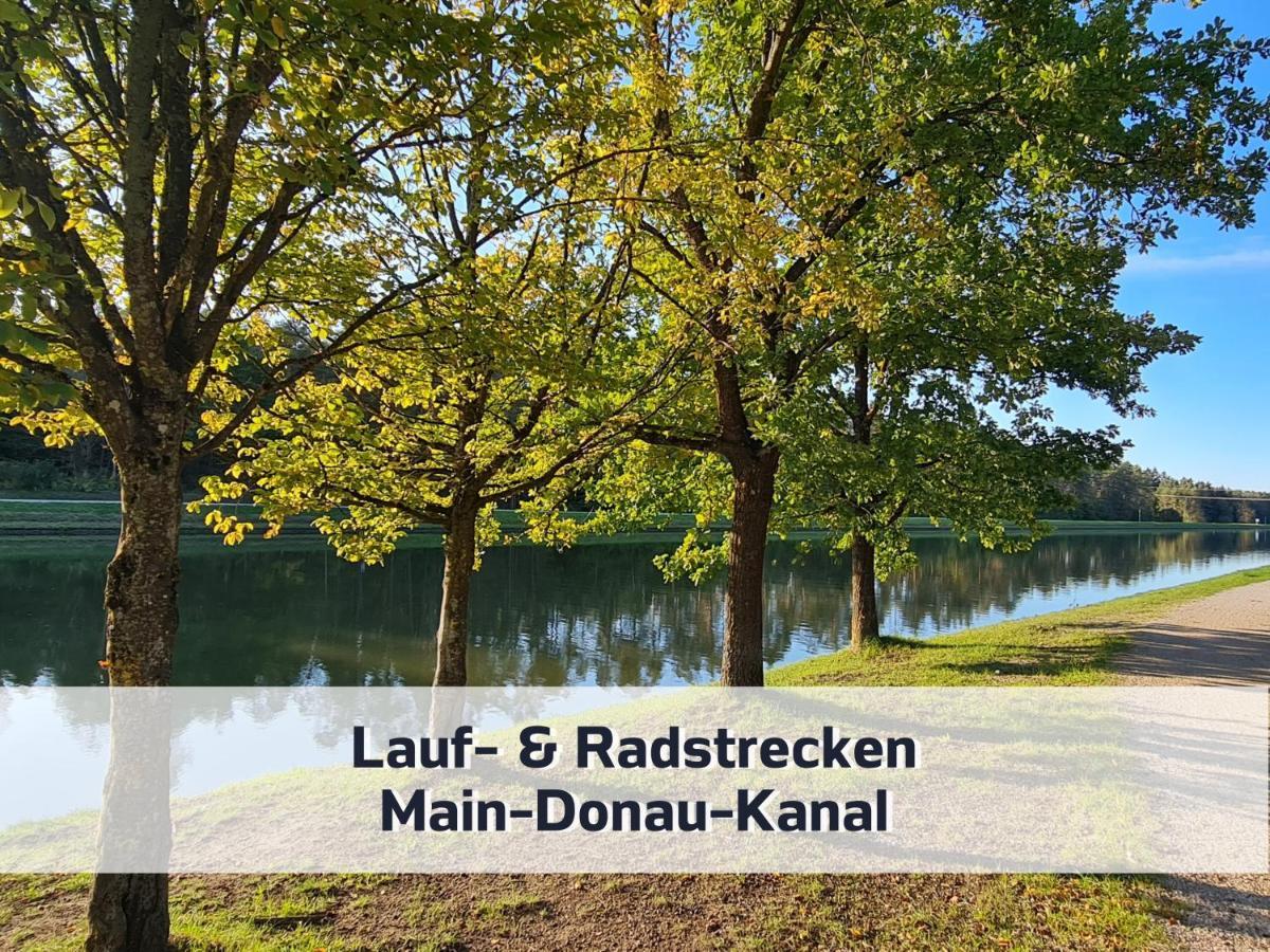 Ferienhaus Rothsee-Oase Ideale Ausgangslage Mit Tollem Ausblick, Sauna Und Privatem Garten Roth  Bagian luar foto